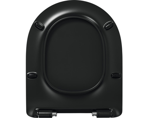 Čierna záchodová doska