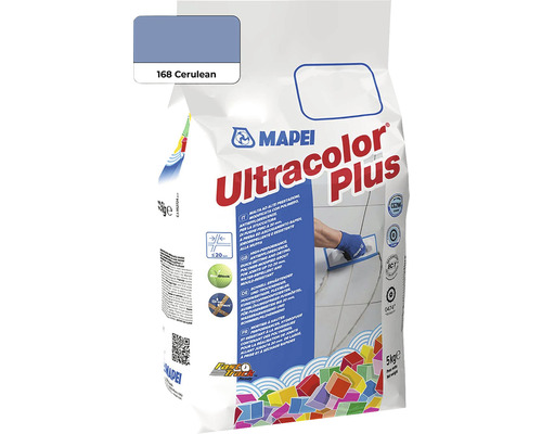 Škárovacia hmota Mapei Ultracolor Plus 168 cerulean 5 kg Mapei Ultracolor Plus škárovacia hmota 168 Cerulean