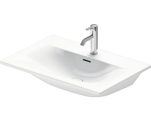 Umývadlo na skrinku DURAVIT Viu sanitárna keramika biela 73 cm 2344730000