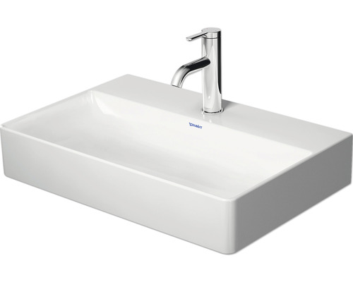 Umývadlo na skrinku DURAVIT DuraSquare sanitárna keramika biela 60 cm 2356600041 Umývadlo na skrinku DURAVIT DuraSquare sanitárna keramika biela 60 cm 2356600041