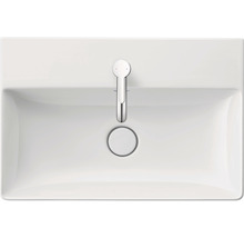 Umývadlo na skrinku DURAVIT DuraSquare sanitárna keramika biela 60 cm 2356600041