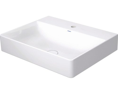 Klasické umývadlo na skrinku DURAVIT DuraSquare sanitárna keramika biela 60 cm 2353600041