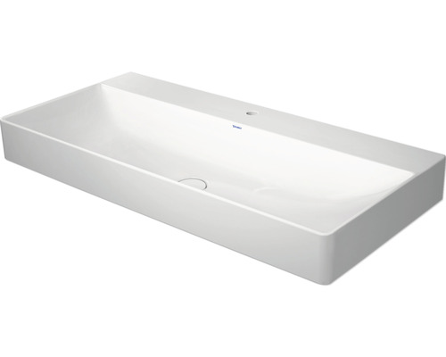 Umývadlo na skrinku DURAVIT DuraSquare sanitárna keramika biela 100 cm 2353100041 Umývadlo na skrinku DURAVIT DuraSquare sanitárna keramika biela 100 cm 2353100041