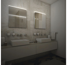Zrkadlo do kúpeľne s LED osvetlením Nimco 80x60 cm ZP 8003