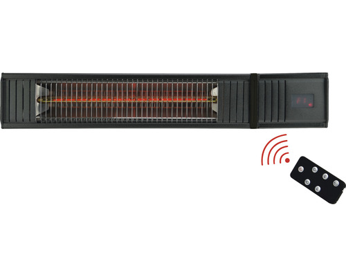Infračervený ohrievač na montáž na stenu s diaľkovým ovládaním