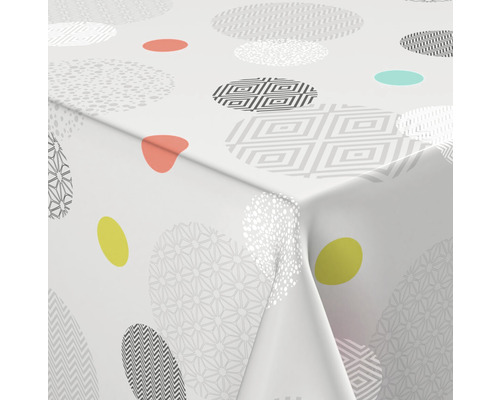 Obrus s kruhovým vzorom