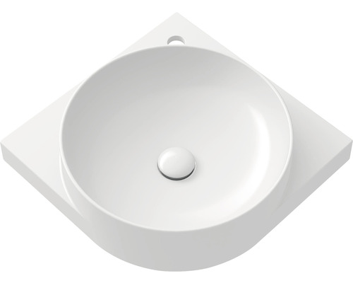 Rohové umývadlo RAVAK Yard sanitárna keramika biela 28 x 28 x 12,5 cm XJX01228000