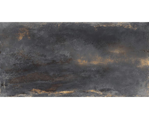 Dlažba imitácia kovu Metal Black 60 X 120 cm