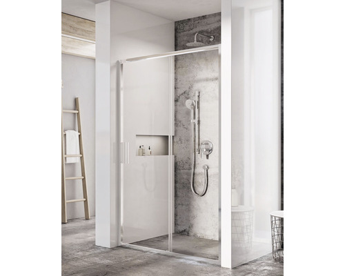 Sprchové dvere do niky Sprchové dvere pre sprchovú zástenu RAVAK Blix Slim 110 cm farba rámu hliník dekor skla číre sklo X0PMD0C00Z1