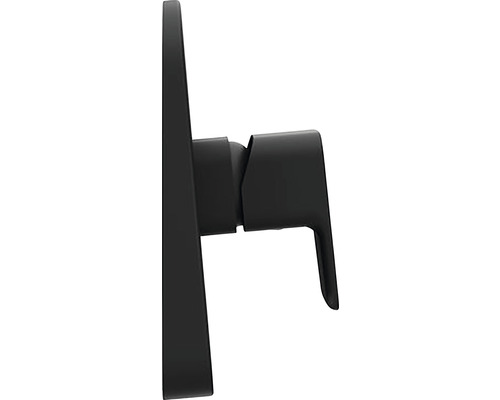 Pohľad zboku na vodovodnú batériu