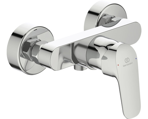 Chrómová armatúra pre montáž na stenu