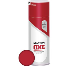 Sprej Maston One, červená RAL 3020, satén