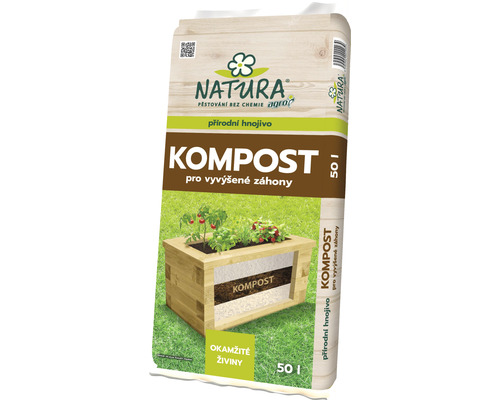 Kompost pre vyvýšené záhony NATURA 50 l