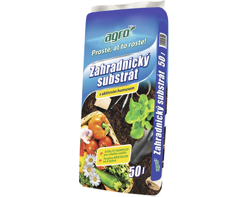 Záhradný substrát v 50 litrovom vreci