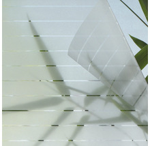 Dekoračná fólia s pruhovaným vzorom na okno