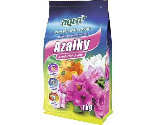 Organominerálne hnojivo na azalky a rododendrony Agro 1 kg