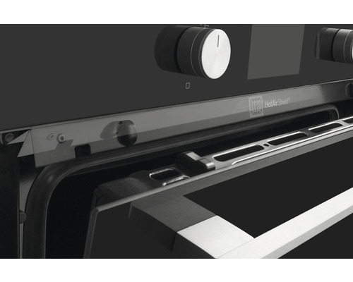 Detailný pohľad na rúru s HotAir Shield