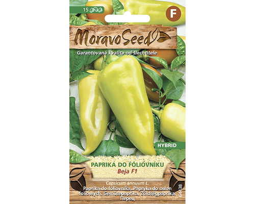 Paprika zeleninová do fóliovníka BEJA F1 MoravoSeed