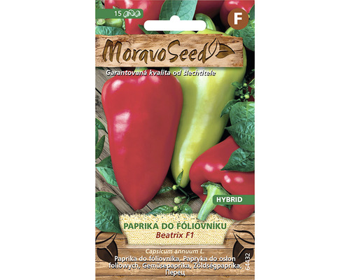 Paprika zeleninová do fóliovníka BEATRIX F1 MoravoSeed
