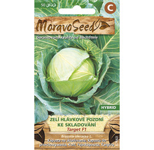 Balenie semien neskorej hlávkovej kapusty na uskladnenie