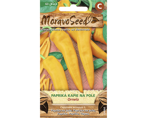 Paprika kápia na pole ORNELA MoravoSeed
