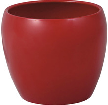 Červený kvetináč