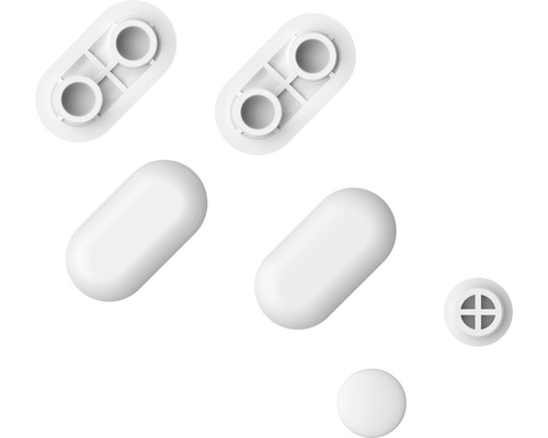 Rôzne nábytkové klzáky z plastu