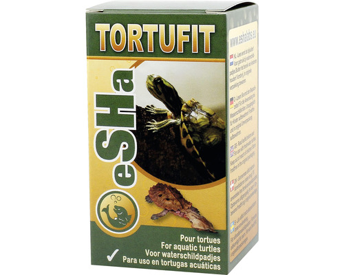 Prípravok eSHA Tortufit pre sladkovodné korytnačky 10 ml eSHa Tortufit doplnkové krmivo pre vodné korytnačky, balenie
