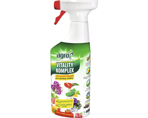 Agro Vitality Komplex hnojivový sprej, 0,5 litra