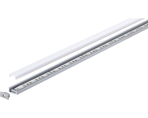 LED lišta s krytom a koncovkou