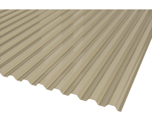Plastová doska 2000 x 900 x 0,7 mm trapézová bronzová Trapézové plechy pre strechy a steny