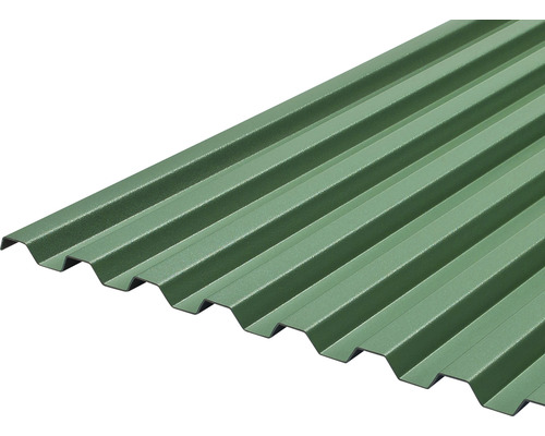 Plastová doska 2000 x 900 x 1,2 mm trapézová zelená
