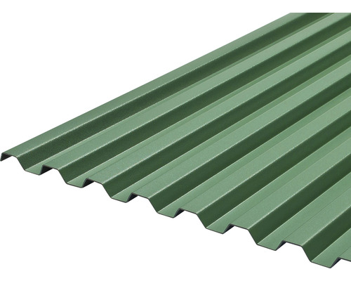 Plastová doska 2000 x 900 x 1,2 mm trapézová zelená Trapézový plech na strešnú krytinu
