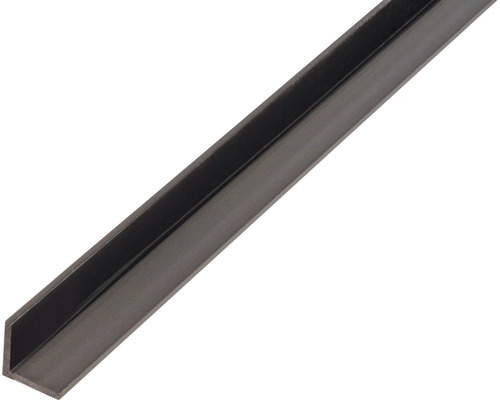 Alu L profil čierny eloxovaný 25x25x1,5 mm, 1 m