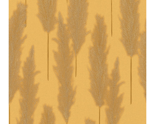 Vliesová tapeta tráva žltá 10,05x0,53 m