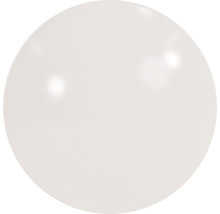 Biela guľová lampa