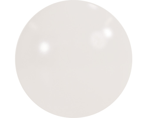 Biela guľová lampa