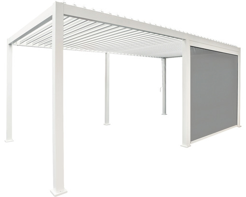 Slunečná roleta Mirador pre pergolu 300 cm biela