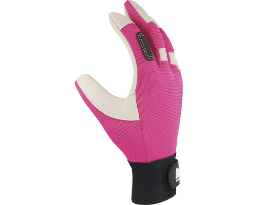 Ružová záhradná rukavica