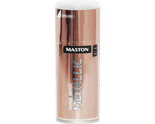 Lak v spreji Maston Metallic Bronze bronzový 150 ml Maston metalický sprej bronz