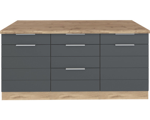 Kuchynská spodná skrinka so zásuvkami a pracovnou doskou