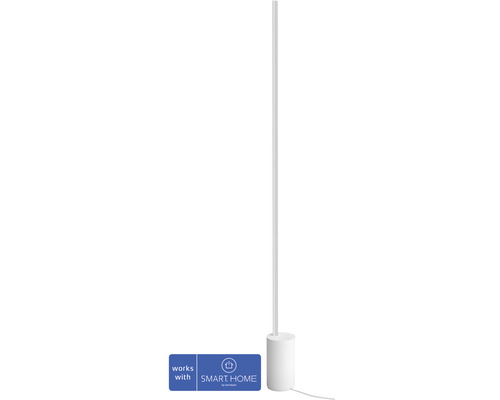 LED stojaca lampa Philips HUE Signe RGB 29W 1800lm 2000-6500K biela - kompatibilná so SMART HOME by hornbach