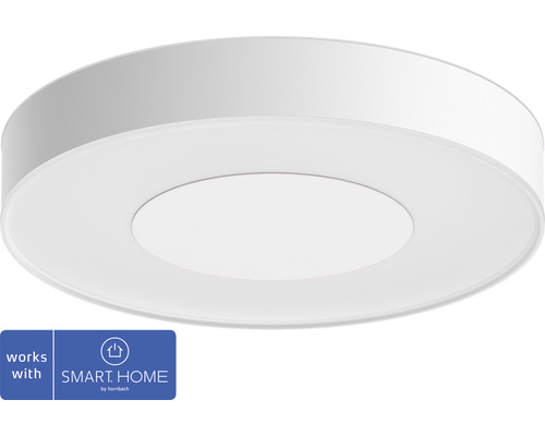 LED stropné svietidlo Philips HUE 4116431P9 RGBW 52,5 W 3450 lm 2000-6500 K biele kompatibilné so SMART HOME by hornbach