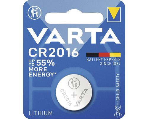 Gombíková batéria VARTA CR2016 3V