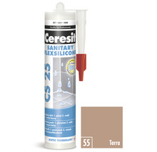 Ceresit sanitárny flexibilný silikón CS 25 kartuša