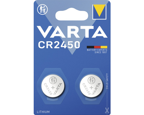 Gombíková batéria VARTA CR2450 3V 2ks