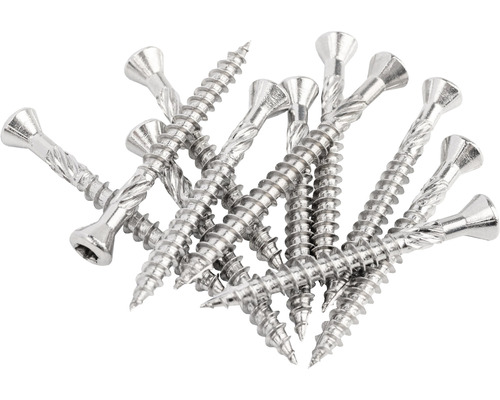 Terasová skrutka 5x50 mm Torx nerez A2, 100 ks Detail nerezových skrutiek so zapustenou hlavou