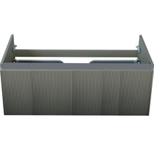 Skrinka pod umývadlo s ryhovanou prednou stranou do kúpeľne