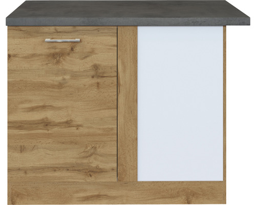 Kuchynská spodná skrinka s dvierkami, zásuvkou a pracovnou doskou