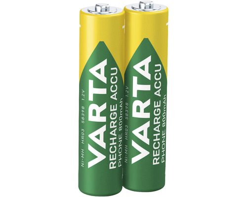Dve batérie Varta Recharge Accu Phone